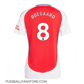 Arsenal Martin Odegaard #8 Replik Heimtrikot Damen 2024-25 Kurzarm